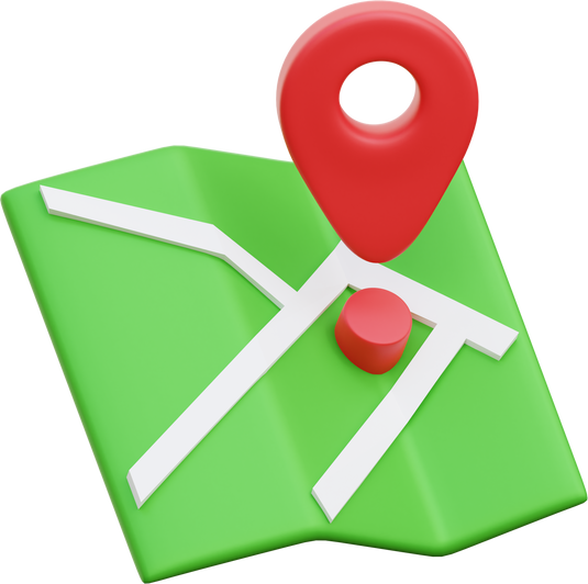 3D Maps Drop Location Direction Place